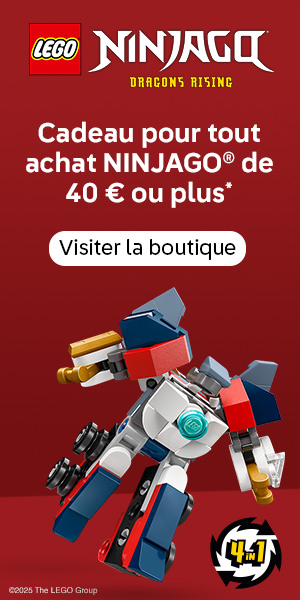 LEGO EU – FR: 30699 – Ninjago Mini Ninja Combo Mech GWP