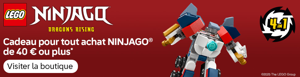 LEGO EU – FR: 30699 – Ninjago Mini Ninja Combo Mech GWP