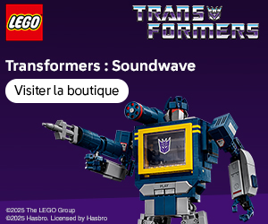 LEGO EU – FR: LEGO Icons Transformers Soundwave 10358