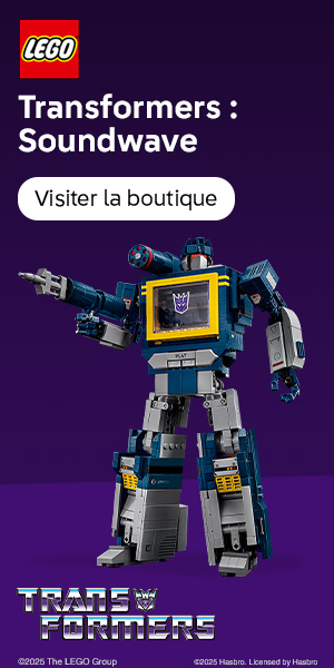 LEGO EU – FR: LEGO Icons Transformers Soundwave 10358