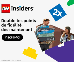 LEGO EU – FR: August: 2X LEGO® Insiders points