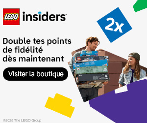 LEGO EU – FR: August: 2X LEGO® Insiders points