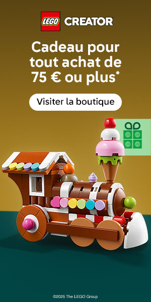 LEGO EU – FR: 40777-Creator-Gingerbread Train-202512