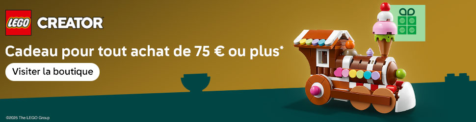 LEGO EU – FR: 40777-Creator-Gingerbread Train-202512