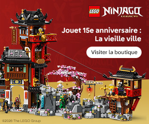 LEGO EU – FR: Ninjago The Old Town 15th Anniversary Set (71861)