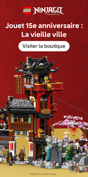 LEGO EU – FR: Ninjago The Old Town 15th Anniversary Set (71861)