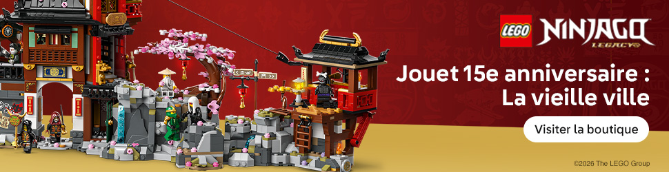 LEGO EU – FR: Ninjago The Old Town 15th Anniversary Set (71861)