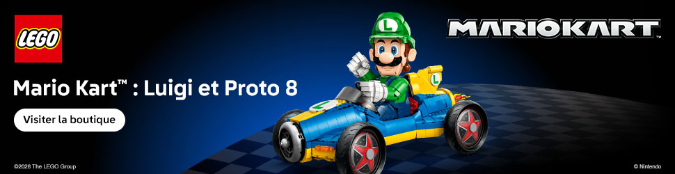 LEGO EU – FR:Mario Kart™ – Luigi & Mach 8 (72050)