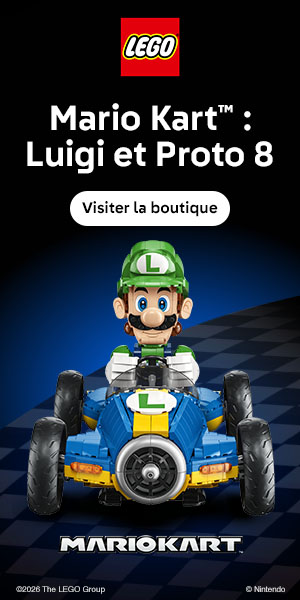 LEGO EU – FR:Mario Kart™ – Luigi & Mach 8 (72050)