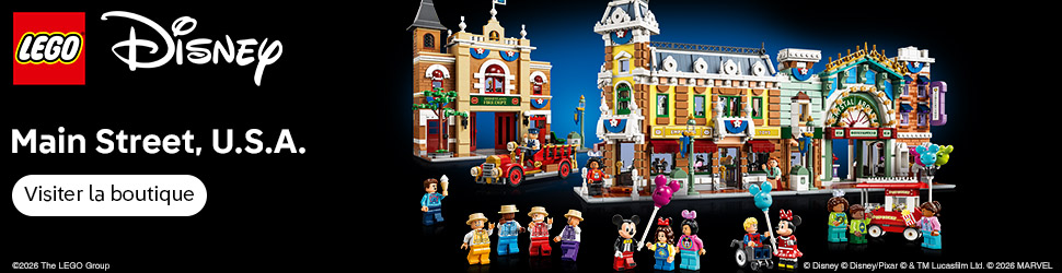 LEGO EU – FR: LEGO® ǀ Disney Main Street, U.S.A. (43302)