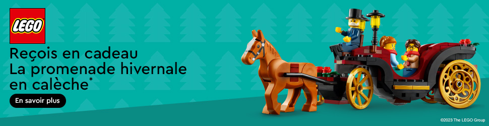 LEGO EU – FR : GWP-Wintertime Carriage Ride